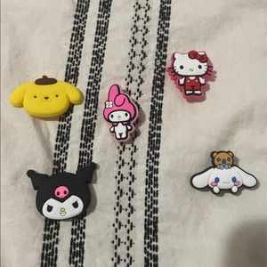 NWT Sanrio Characters Croc Charms